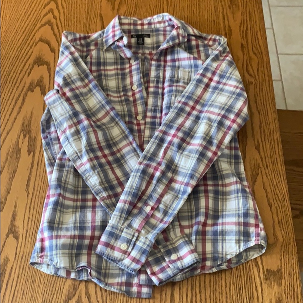 Flannel button down